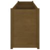 Garden Planter Honey Brown 78.7"x19.7"x27.6" Solid Wood Pine