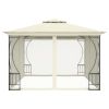 Gazebo with Nets 9.8'x13.1'x8.7' Cream