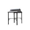 8√ó5FT Hardtop Grill Gazebo, Outdoor BBQ Gazebo w/Galvanized Steel Double Roof