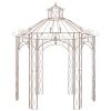 Garden Pavilion Antique Brown 9.8' Iron